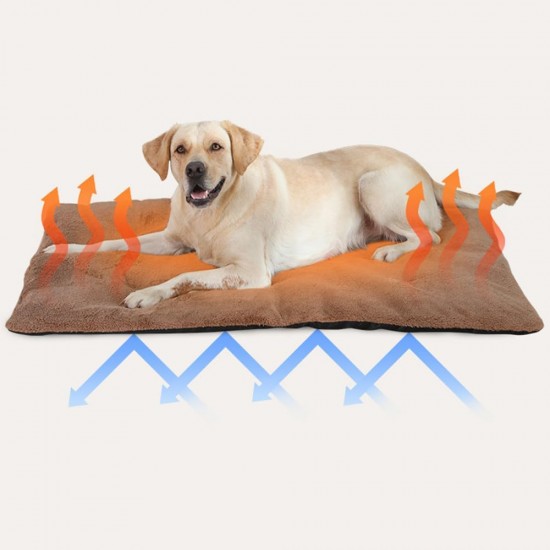 Vulevirtue Cat Blanket, Self-Heating Blanket, Self-Heating Blanket, Cat & Dogs, Heat Blanket, Cat, Pets, Cat Heat Blanket, Self-Warming, Washable Thermal Blanket for Car, Cat Pad, Indoor (70 x 45 cm) Vulevirtue Cat Blanket, Self-Heating Blanket, Self-Heating Blanket, Cat & Dogs, Heat Blanket, Cat, Pets, Cat Heat Blanket, Self-Warming, Washable Thermal Blanket for Car, Cat Pad, Indoor (70 x 45 cm)