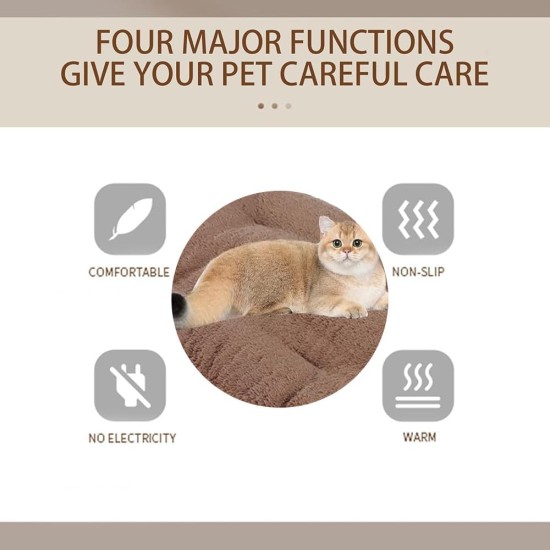 Vulevirtue Cat Blanket, Self-Heating Blanket, Self-Heating Blanket, Cat & Dogs, Heat Blanket, Cat, Pets, Cat Heat Blanket, Self-Warming, Washable Thermal Blanket for Car, Cat Pad, Indoor (70 x 45 cm) Vulevirtue Cat Blanket, Self-Heating Blanket, Self-Heating Blanket, Cat & Dogs, Heat Blanket, Cat, Pets, Cat Heat Blanket, Self-Warming, Washable Thermal Blanket for Car, Cat Pad, Indoor (70 x 45 cm)