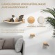 WOOWOOD® Climbing Wall Cats Including 2 x Cat Stairs Wall [Solid Wood] I Cat Scratching Post I Hammock Cat I Wall Scratching Post I Cat Furniture I Cat Wall I Cat Climbing Wall Set (5 Pieces)