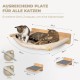 WOOWOOD® Climbing Wall Cats Including 2 x Cat Stairs Wall [Solid Wood] I Cat Scratching Post I Hammock Cat I Wall Scratching Post I Cat Furniture I Cat Wall I Cat Climbing Wall Set (5 Pieces)
