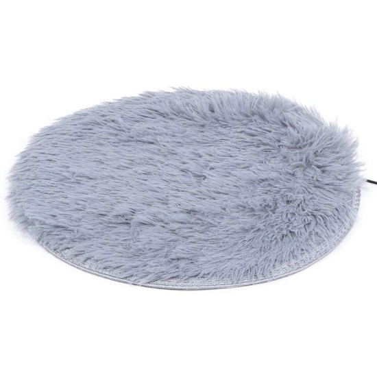 Wakects Heat Mat for Dogs and Cats, 40 x 40 cm, Removable and Washable, Heat Blanket for Pets, Bed for Dogs and Cats (Grey-Silver) Wakects Heat Mat for Dogs and Cats, 40 x 40 cm, Removable and Washable, Heat Blanket for Pets, Bed for Dogs and Cats (Grey-Silver)
