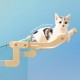 Windowsill, Bedside Table, Chair Back, Drawer Perch for Cat, Easy to Assemble and Use Cat Bed, The Best of Space, Durable and Stable Cat Shelf Bed Windowsill, Bedside Table, Chair Back, Drawer Perch for Cat, Easy to Assemble and Use Cat Bed, The Best of Space, Durable and Stable Cat Shelf Bed