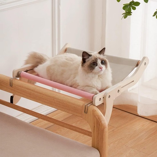Windowsill, Bedside Table, Chair Back, Drawer Perch for Cat, Easy to Assemble and Use Cat Bed, The Best of Space, Durable and Stable Cat Shelf Bed Windowsill, Bedside Table, Chair Back, Drawer Perch for Cat, Easy to Assemble and Use Cat Bed, The Best of Space, Durable and Stable Cat Shelf Bed