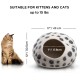 Woolygon Cats of The Wild Series Wool Cat Cave, 100% Merino Wool Handmade Eco-Friendly Felt Cat Den for Indoor Cats and Kittens Woolygon Cats of The Wild Series Wool Cat Cave, 100% Merino Wool Handmade Eco-Friendly Felt Cat Den for Indoor Cats and Kittens
