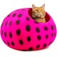 Woolygon Cats of The Wild Series Wool Cat Cave, 100% Merino Wool Handmade Eco-Friendly Felt Cat Den for Indoor Cats and Kittens Woolygon Cats of The Wild Series Wool Cat Cave, 100% Merino Wool Handmade Eco-Friendly Felt Cat Den for Indoor Cats and Kittens