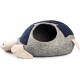 Woolygon Cats of The Wild Series Wool Cat Cave, 100% Merino Wool Handmade Eco-Friendly Felt Cat Den for Indoor Cats and Kittens Woolygon Cats of The Wild Series Wool Cat Cave, 100% Merino Wool Handmade Eco-Friendly Felt Cat Den for Indoor Cats and Kittens