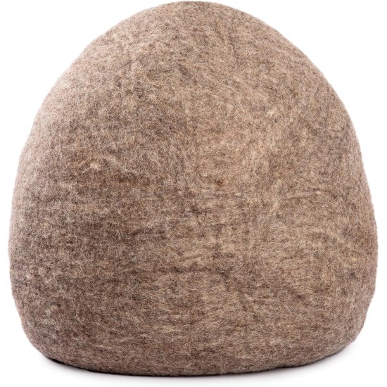 Woolygon Cats of The Wild Series Wool Cat Cave, 100% Merino Wool Handmade Eco-Friendly Felt Cat Den for Indoor Cats and Kittens Woolygon Cats of The Wild Series Wool Cat Cave, 100% Merino Wool Handmade Eco-Friendly Felt Cat Den for Indoor Cats and Kittens