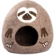 Woolygon Cats of The Wild Series Wool Cat Cave, 100% Merino Wool Handmade Eco-Friendly Felt Cat Den for Indoor Cats and Kittens Woolygon Cats of The Wild Series Wool Cat Cave, 100% Merino Wool Handmade Eco-Friendly Felt Cat Den for Indoor Cats and Kittens