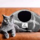 Woolygon Cats of The Wild Series Wool Cat Cave, 100% Merino Wool Handmade Eco-Friendly Felt Cat Den for Indoor Cats and Kittens Woolygon Cats of The Wild Series Wool Cat Cave, 100% Merino Wool Handmade Eco-Friendly Felt Cat Den for Indoor Cats and Kittens
