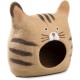 Woolygon Cats of The Wild Series Wool Cat Cave, 100% Merino Wool Handmade Eco-Friendly Felt Cat Den for Indoor Cats and Kittens Woolygon Cats of The Wild Series Wool Cat Cave, 100% Merino Wool Handmade Eco-Friendly Felt Cat Den for Indoor Cats and Kittens
