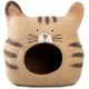 Woolygon Cats of The Wild Series Wool Cat Cave, 100% Merino Wool Handmade Eco-Friendly Felt Cat Den for Indoor Cats and Kittens Woolygon Cats of The Wild Series Wool Cat Cave, 100% Merino Wool Handmade Eco-Friendly Felt Cat Den for Indoor Cats and Kittens