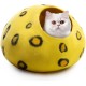 Woolygon Cats of The Wild Series Wool Cat Cave, 100% Merino Wool Handmade Eco-Friendly Felt Cat Den for Indoor Cats and Kittens Woolygon Cats of The Wild Series Wool Cat Cave, 100% Merino Wool Handmade Eco-Friendly Felt Cat Den for Indoor Cats and Kittens
