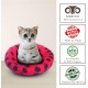 Woolygon Cats of The Wild Series Wool Cat Cave, 100% Merino Wool Handmade Eco-Friendly Felt Cat Den for Indoor Cats and Kittens Woolygon Cats of The Wild Series Wool Cat Cave, 100% Merino Wool Handmade Eco-Friendly Felt Cat Den for Indoor Cats and Kittens