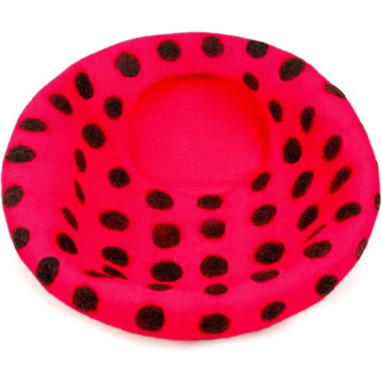 Woolygon Cats of The Wild Series Wool Cat Cave, 100% Merino Wool Handmade Eco-Friendly Felt Cat Den for Indoor Cats and Kittens Woolygon Cats of The Wild Series Wool Cat Cave, 100% Merino Wool Handmade Eco-Friendly Felt Cat Den for Indoor Cats and Kittens