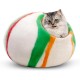 Woolygon Cats of The Wild Series Wool Cat Cave, 100% Merino Wool Handmade Eco-Friendly Felt Cat Den for Indoor Cats and Kittens Woolygon Cats of The Wild Series Wool Cat Cave, 100% Merino Wool Handmade Eco-Friendly Felt Cat Den for Indoor Cats and Kittens