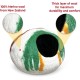 Woolygon Cats of The Wild Series Wool Cat Cave, 100% Merino Wool Handmade Eco-Friendly Felt Cat Den for Indoor Cats and Kittens Woolygon Cats of The Wild Series Wool Cat Cave, 100% Merino Wool Handmade Eco-Friendly Felt Cat Den for Indoor Cats and Kittens
