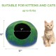 Woolygon Cats of The Wild Series Wool Cat Cave, 100% Merino Wool Handmade Eco-Friendly Felt Cat Den for Indoor Cats and Kittens Woolygon Cats of The Wild Series Wool Cat Cave, 100% Merino Wool Handmade Eco-Friendly Felt Cat Den for Indoor Cats and Kittens