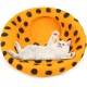 Woolygon Cats of The Wild Series Wool Cat Cave, 100% Merino Wool Handmade Eco-Friendly Felt Cat Den for Indoor Cats and Kittens Woolygon Cats of The Wild Series Wool Cat Cave, 100% Merino Wool Handmade Eco-Friendly Felt Cat Den for Indoor Cats and Kittens