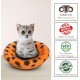 Woolygon Cats of The Wild Series Wool Cat Cave, 100% Merino Wool Handmade Eco-Friendly Felt Cat Den for Indoor Cats and Kittens Woolygon Cats of The Wild Series Wool Cat Cave, 100% Merino Wool Handmade Eco-Friendly Felt Cat Den for Indoor Cats and Kittens
