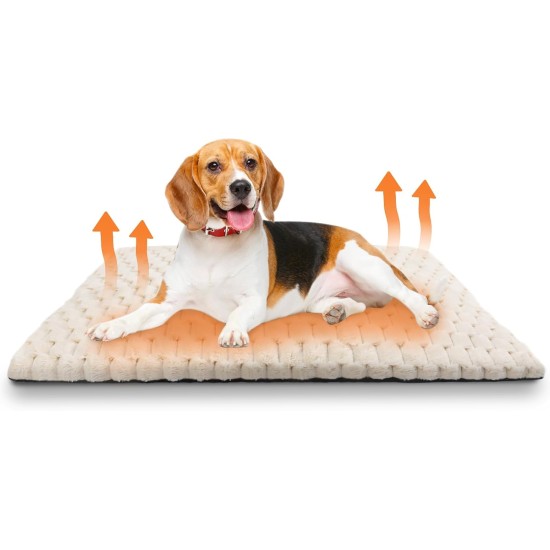 XIAPIA Self-Heating Blanket Cat and Dogs, Fluffy Self-Warming Cat Blanket without Cable, Heat Blanket Electric Blanket without Electricity, Washable Thermal Blanket Cat Cushion (Grey, 90 x 60) XIAPIA Self-Heating Blanket Cat and Dogs, Fluffy Self-Warming Cat Blanket without Cable, Heat Blanket Electric Blanket without Electricity, Washable Thermal Blanket Cat Cushion (Grey, 90 x 60)