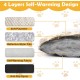 XIAPIA Self-Heating Blanket Cat and Dogs, Fluffy Self-Warming Cat Blanket without Cable, Heat Blanket Electric Blanket without Electricity, Washable Thermal Blanket Cat Cushion (Grey, 90 x 60) XIAPIA Self-Heating Blanket Cat and Dogs, Fluffy Self-Warming Cat Blanket without Cable, Heat Blanket Electric Blanket without Electricity, Washable Thermal Blanket Cat Cushion (Grey, 90 x 60)