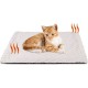 XIAPIA Self-Heating Blanket Cat and Dogs, Fluffy Self-Warming Cat Blanket without Cable, Heat Blanket Electric Blanket without Electricity, Washable Thermal Blanket Cat Cushion (Grey, 90 x 60) XIAPIA Self-Heating Blanket Cat and Dogs, Fluffy Self-Warming Cat Blanket without Cable, Heat Blanket Electric Blanket without Electricity, Washable Thermal Blanket Cat Cushion (Grey, 90 x 60)