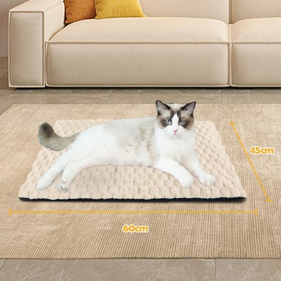 XIAPIA Self-Heating Blanket Cat and Dogs, Fluffy Self-Warming Cat Blanket without Cable, Heat Blanket Electric Blanket without Electricity, Washable Thermal Blanket Cat Cushion (Grey, 90 x 60) XIAPIA Self-Heating Blanket Cat and Dogs, Fluffy Self-Warming Cat Blanket without Cable, Heat Blanket Electric Blanket without Electricity, Washable Thermal Blanket Cat Cushion (Grey, 90 x 60)