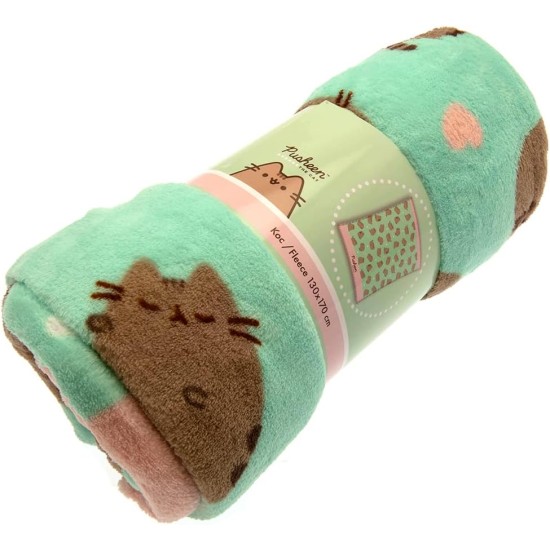 XWI Pusheen The Cat Soft Fleece Blanket Perfect for Any Bedroom 100% Polyester 51" x 67" XWI Pusheen The Cat Soft Fleece Blanket Perfect for Any Bedroom 100% Polyester 51" x 67"