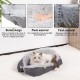 Xiuyer Cat Blanket, Self-Warming, Self-Heating Cat Blanket, Self-Warming Cat Blanket, 2-in-1 Cat Bed, Pet Bed, Cat Sofa, Washable Heat Blanket Cat, Fluffy and Soft, 61 x 51 cm Xiuyer Cat Blanket, Self-Warming, Self-Heating Cat Blanket, Self-Warming Cat Blanket, 2-in-1 Cat Bed, Pet Bed, Cat Sofa, Washable Heat Blanket Cat, Fluffy and Soft, 61 x 51 cm