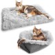 Xiuyer Cat Blanket, Self-Warming, Self-Heating Cat Blanket, Self-Warming Cat Blanket, 2-in-1 Cat Bed, Pet Bed, Cat Sofa, Washable Heat Blanket Cat, Fluffy and Soft, 61 x 51 cm Xiuyer Cat Blanket, Self-Warming, Self-Heating Cat Blanket, Self-Warming Cat Blanket, 2-in-1 Cat Bed, Pet Bed, Cat Sofa, Washable Heat Blanket Cat, Fluffy and Soft, 61 x 51 cm