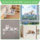 YARVPUV 2-in-1 Cat Window Lounger 53.5 x 39.5 cm Window Lounger for Cats Cat Bed Window with Suction Cups and Hook Mode, Window Sill Cat Up to 25 kg Load Capacity, Cat Hammock Grey YARVPUV 2-in-1 Cat Window Lounger 53.5 x 39.5 cm Window Lounger for Cats Cat Bed Window with Suction Cups and Hook Mode, Window Sill Cat Up to 25 kg Load Capacity, Cat Hammock Grey