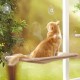 YIQI Cat Window Hammock for Cat Perch, Hanging Bed for Pets with Suction Cup, Comfortable, Durable, Heavy Duty, Storage Space(55x32cm) YIQI Cat Window Hammock for Cat Perch, Hanging Bed for Pets with Suction Cup, Comfortable, Durable, Heavy Duty, Storage Space(55x32cm)