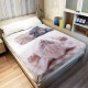 YISUMEI Printed Cuddly Blanket Sleeping Cats Blanket Soft Flannel Fleece Blanket 150 x 200 cm YISUMEI Printed Cuddly Blanket Sleeping Cats Blanket Soft Flannel Fleece Blanket 150 x 200 cm