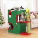 YITAHOME 2 Tier Christmas Cat House for House Cats, Bed, Covered Cat Beds and Furniture with Highway Cave, Scratching and Itching Posts, 68 x 35 x 64 cm (Green) YITAHOME 2 Tier Christmas Cat House for House Cats, Bed, Covered Cat Beds and Furniture with Highway Cave, Scratching and Itching Posts, 68 x 35 x 64 cm (Green)