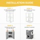 YITAHOME Cat Bed for Indoor Cats, Indoor Cat House, Cat Cave Cat Cave Scratching Post Small with Platform, Cat Furniture, Cat Bed Cave, Cat Caves, Cat Beds (Grey)