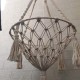 Yolispa Cat Swing Hammock Bed for Handwoven Hanging Cat Bed Cats Hanging Cat Nest Pet Swing Pet Bed Boho Cat Swing with Hanging Set