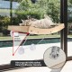 ZNM Cat Window Seats, Cat Hammock, Sisal, Solid Wood Frame, Cat Bed Window with Sturdy Suction Cups, Cat Hanging Bed Window, Space-Saving Design, Holds up to 18 kg ZNM Cat Window Seats, Cat Hammock, Sisal, Solid Wood Frame, Cat Bed Window with Sturdy Suction Cups, Cat Hanging Bed Window, Space-Saving Design, Holds up to 18 kg