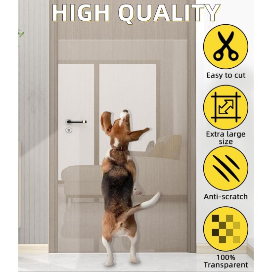 Zaxiva Scratch Protection Sofa Cat, 5 m x 30 cm, Self-Adhesive Scratching Film, Transparent Anti-Scratch Film for Cats, Scratch Protection for Dog Doors, Sofa Protection Cat, Scratch Protection Wall Zaxiva Scratch Protection Sofa Cat, 5 m x 30 cm, Self-Adhesive Scratching Film, Transparent Anti-Scratch Film for Cats, Scratch Protection for Dog Doors, Sofa Protection Cat, Scratch Protection Wall