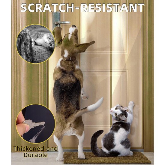 Zaxiva Scratch Protection Sofa Cat, 5 m x 30 cm, Self-Adhesive Scratching Film, Transparent Anti-Scratch Film for Cats, Scratch Protection for Dog Doors, Sofa Protection Cat, Scratch Protection Wall Zaxiva Scratch Protection Sofa Cat, 5 m x 30 cm, Self-Adhesive Scratching Film, Transparent Anti-Scratch Film for Cats, Scratch Protection for Dog Doors, Sofa Protection Cat, Scratch Protection Wall