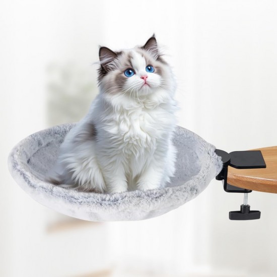 Zinueen Katzenbett für Schreibtisch – 360° drehbare & höhenverstellbare Katzenhängematte mit stabilem Metallrahmen, 2 waschbare Bezüge, Katzenschlafplatz für Büro & Homeoffice, Ganzjahresnutzung Zinueen Katzenbett für Schreibtisch – 360° drehbare & höhenverstellbare Katzenhängematte mit stabilem Metallrahmen, 2 waschbare Bezüge, Katzenschlafplatz für Büro & Homeoffice, Ganzjahresnutzung