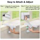 Zoratoo Window Sill Mount Cat Perch for Indoor Cats, Single Step Sliding Clamp Slot, Adjustment, Cat Hammock with Removable Two Fabric Covers, No Suction Cups, Cat Bed for Zoratoo Window Sill Mount Cat Perch for Indoor Cats, Single Step Sliding Clamp Slot, Adjustment, Cat Hammock with Removable Two Fabric Covers, No Suction Cups, Cat Bed for