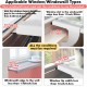 Zoratoo Window Sill Mount Cat Perch for Indoor Cats, Single Step Sliding Clamp Slot, Adjustment, Cat Hammock with Removable Two Fabric Covers, No Suction Cups, Cat Bed for Zoratoo Window Sill Mount Cat Perch for Indoor Cats, Single Step Sliding Clamp Slot, Adjustment, Cat Hammock with Removable Two Fabric Covers, No Suction Cups, Cat Bed for