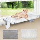 Zoratoo Window Sill Mount Cat Perch for Indoor Cats, Single Step Sliding Clamp Slot, Adjustment, Cat Hammock with Removable Two Fabric Covers, No Suction Cups, Cat Bed for Zoratoo Window Sill Mount Cat Perch for Indoor Cats, Single Step Sliding Clamp Slot, Adjustment, Cat Hammock with Removable Two Fabric Covers, No Suction Cups, Cat Bed for
