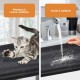 Zvonema Cat Hammock, Window Hammock for Cats with Stabilised Suction Cup, Brown Cat Blanket & Stainless Steel Frame, Cat Window, Easy to Install, Holds 10 kg Zvonema Cat Hammock, Window Hammock for Cats with Stabilised Suction Cup, Brown Cat Blanket & Stainless Steel Frame, Cat Window, Easy to Install, Holds 10 kg