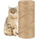 Zydiwo Sisal Rope for Scratching Post, 6 mm, Natural Sisal Rope, Sisal Cord for Scratching Post, Replacement Toy, Hemp Rope for Household, Cats, Garden, DIY, Decorating Houses (30 m) Zydiwo Sisal Rope for Scratching Post, 6 mm, Natural Sisal Rope, Sisal Cord for Scratching Post, Replacement Toy, Hemp Rope for Household, Cats, Garden, DIY, Decorating Houses (30 m)