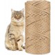 Zydiwo Sisal Rope for Scratching Post, 6 mm, Natural Sisal Rope, Sisal Cord for Scratching Post, Replacement Toy, Hemp Rope for Household, Cats, Garden, DIY, Decorating Houses (30 m) Zydiwo Sisal Rope for Scratching Post, 6 mm, Natural Sisal Rope, Sisal Cord for Scratching Post, Replacement Toy, Hemp Rope for Household, Cats, Garden, DIY, Decorating Houses (30 m)