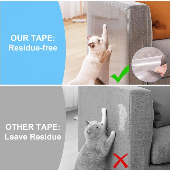 Zyluniy Scratch Protection Sofa Cat 5 m x 30 cm, Scratching Film Cats Self-Adhesive Transparent Cat Scratch Protection Wall Anti Scratch Protection Film Couch Cat Cat for Furniture Couch Sofa Wall Zyluniy Scratch Protection Sofa Cat 5 m x 30 cm, Scratching Film Cats Self-Adhesive Transparent Cat Scratch Protection Wall Anti Scratch Protection Film Couch Cat Cat for Furniture Couch Sofa Wall