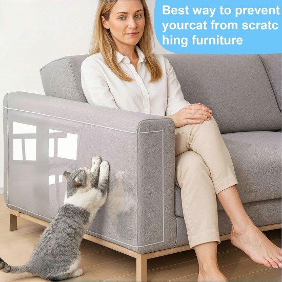 Zyluniy Scratch Protection Sofa Cat 5 m x 30 cm, Scratching Film Cats Self-Adhesive Transparent Cat Scratch Protection Wall Anti Scratch Protection Film Couch Cat Cat for Furniture Couch Sofa Wall Zyluniy Scratch Protection Sofa Cat 5 m x 30 cm, Scratching Film Cats Self-Adhesive Transparent Cat Scratch Protection Wall Anti Scratch Protection Film Couch Cat Cat for Furniture Couch Sofa Wall