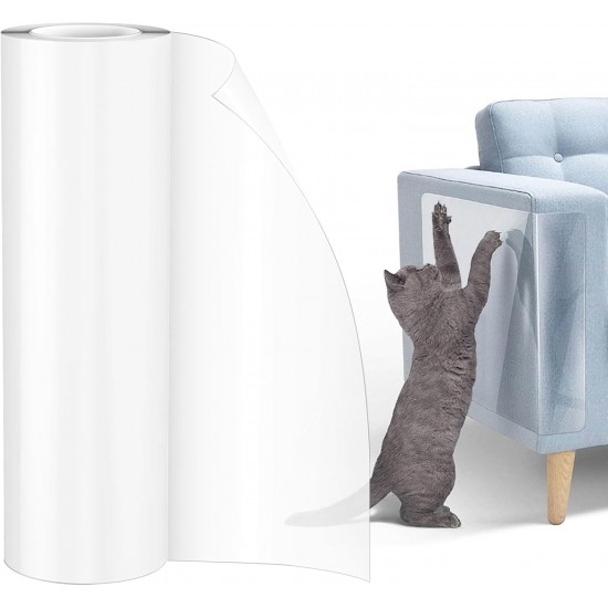 Zyluniy Scratch Protection Sofa Cat 5 m x 30 cm, Scratching Film Cats Self-Adhesive Transparent Cat Scratch Protection Wall Anti Scratch Protection Film Couch Cat Cat for Furniture Couch Sofa Wall Zyluniy Scratch Protection Sofa Cat 5 m x 30 cm, Scratching Film Cats Self-Adhesive Transparent Cat Scratch Protection Wall Anti Scratch Protection Film Couch Cat Cat for Furniture Couch Sofa Wall