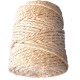 cyclingcolors Sisal Rope for Scratching Post 6 mm x 50 m Natural Sisal Rope Sisal for Scratching Post Rope Cord for Scratching Post Replacement Cat Accessories Crafts Decorating Houses